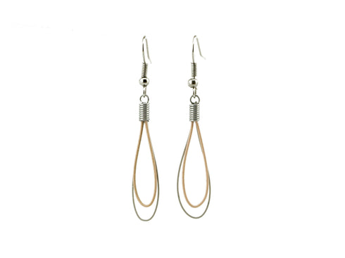 Mark Daly Double Teardrop Earrings