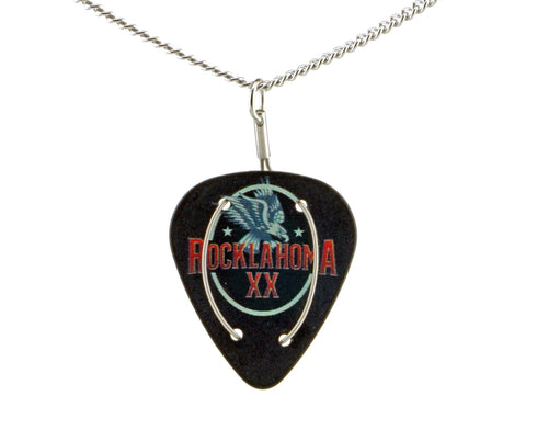 2026 Rocklahoma Guitar Pick Necklace