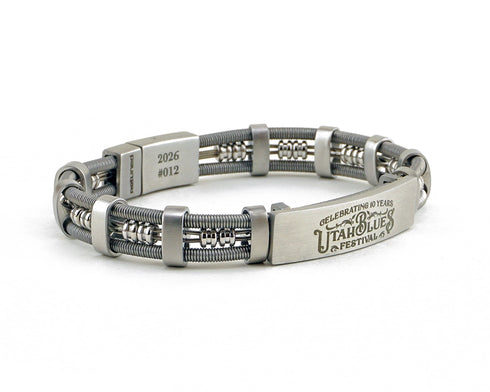 2026 Utah Blues Festival Bracelet