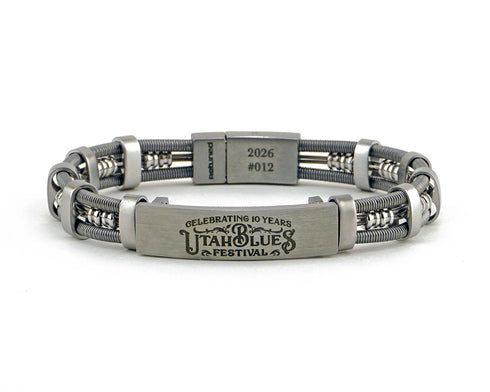 2026 Utah Blues Festival Bracelet