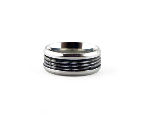 8mm Silver Ring